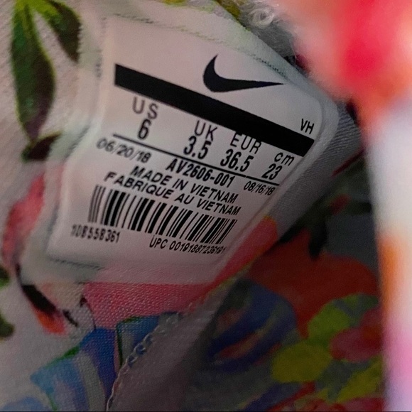 Nike Renew Rival Premium Floral Print Running Shoes - 6 - Picture 4 of 11
